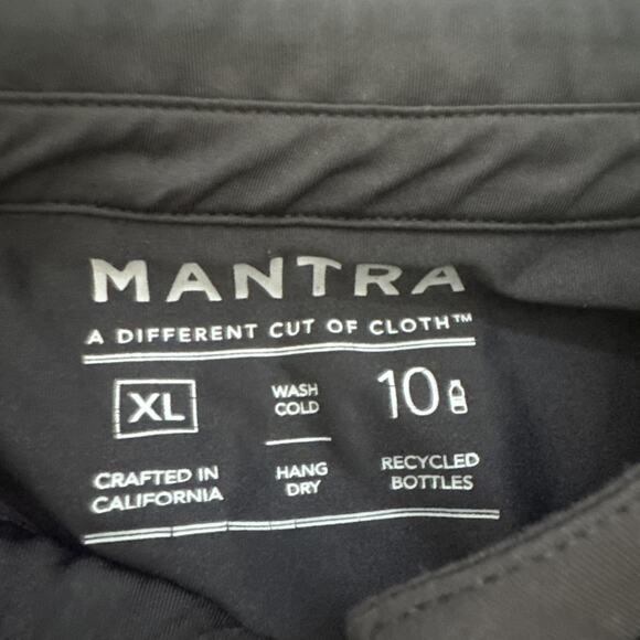 Mantra Polo Shirt Mens XL Performance Stretch Short Sleeve Versatile Gear Golf - Picture 3 of 8